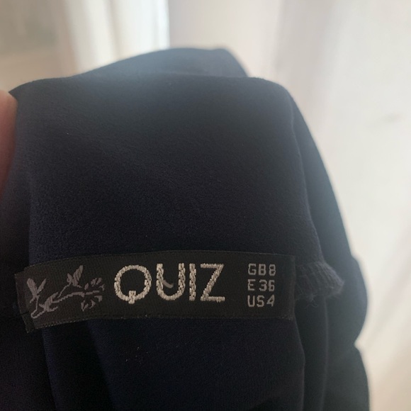 NAVY BLUE ruched bodycon  dress - Picture 5 of 5